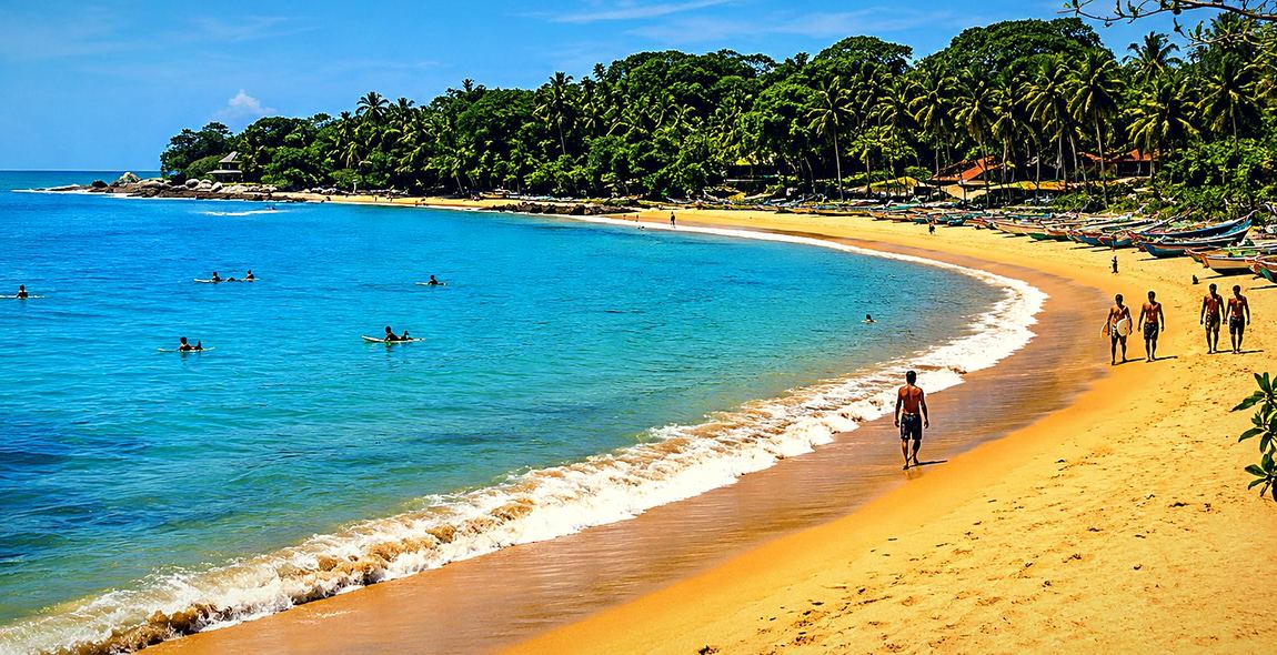Baby Point surf break, Arugam Bay