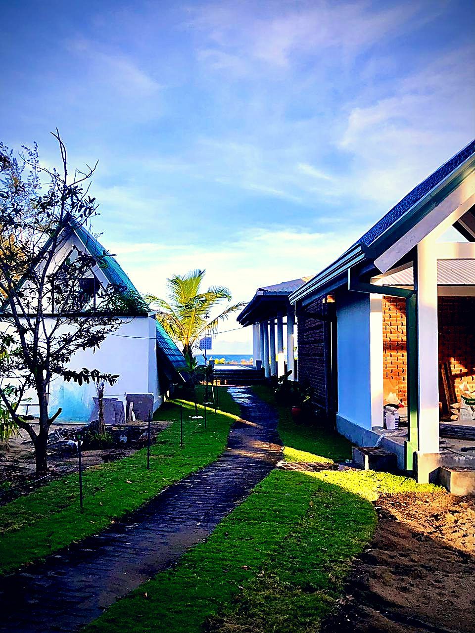 A-frame sea-view villa at Pini Villa