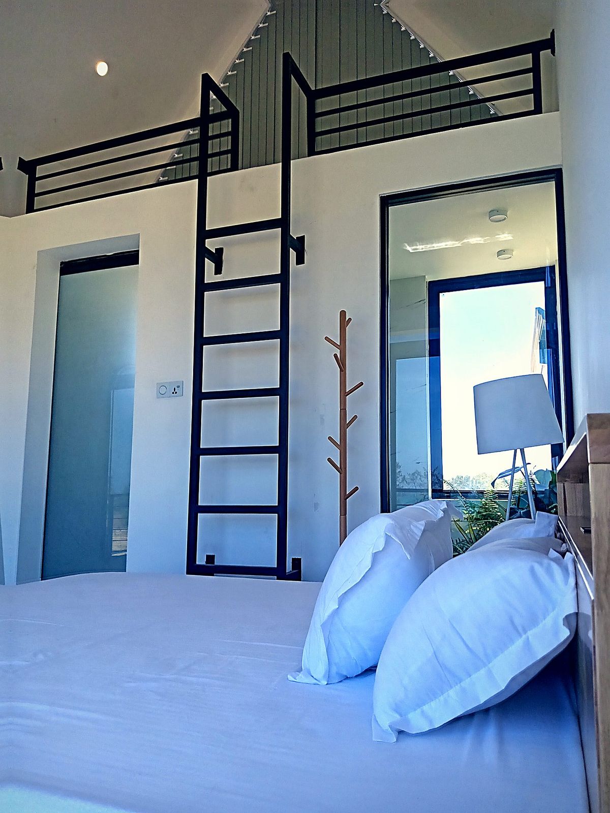 Calm wellness and relaxation space
